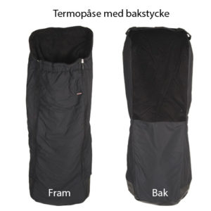 Termoåkpåse - med bakstycke
